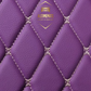 Purple Full Cargo Trunk mat/liner for Honda, BMW, Ford, VOLVO, Nissan, Hyundai, Jeep. close up view