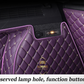 Purple Full Cargo Trunk mat/liner for Honda, BMW, Ford, VOLVO, Nissan, Hyundai, Jeep. side view